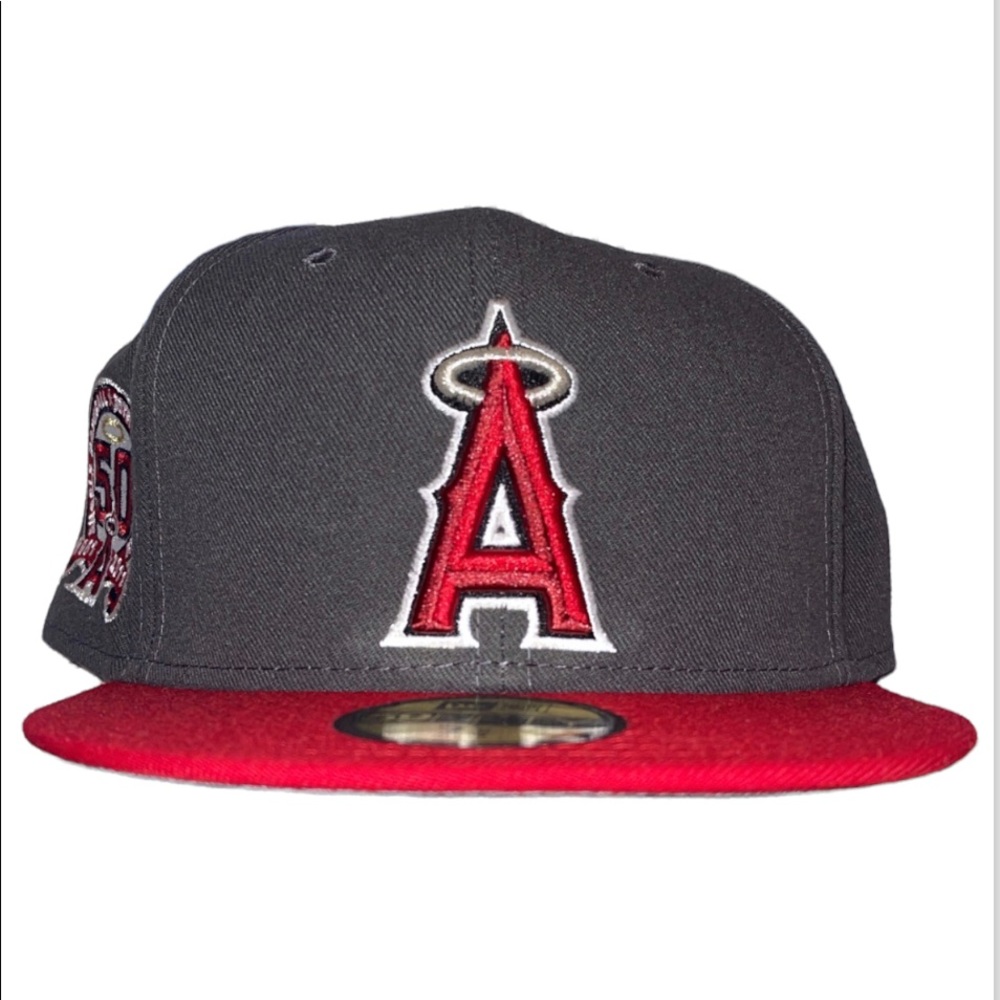 Los angles angels fitted 7 5/8 custom colorway